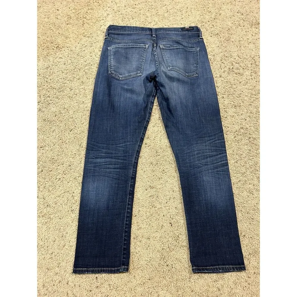 Vtg CITIZENS OF HUMANITY 25 (30 x 26) Cropped/ANkle JEANS Emerson Slim Boyfriend